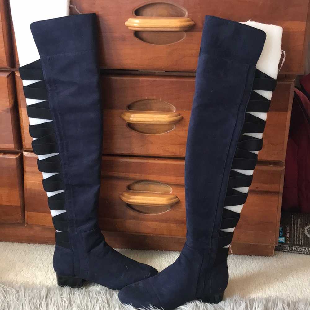 Nine West, over the knee boots - Picture 2 of 4